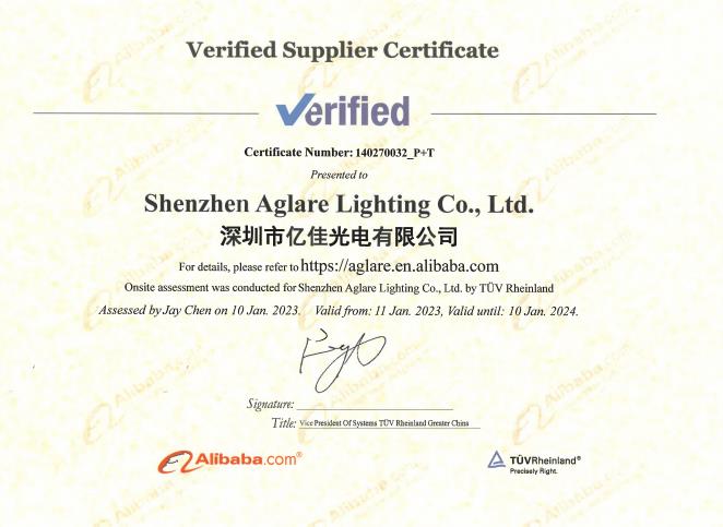 豪门国际官网照明提供的第三方工厂现场认证